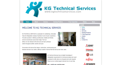 Desktop Screenshot of kgtechnicalservices.co.uk